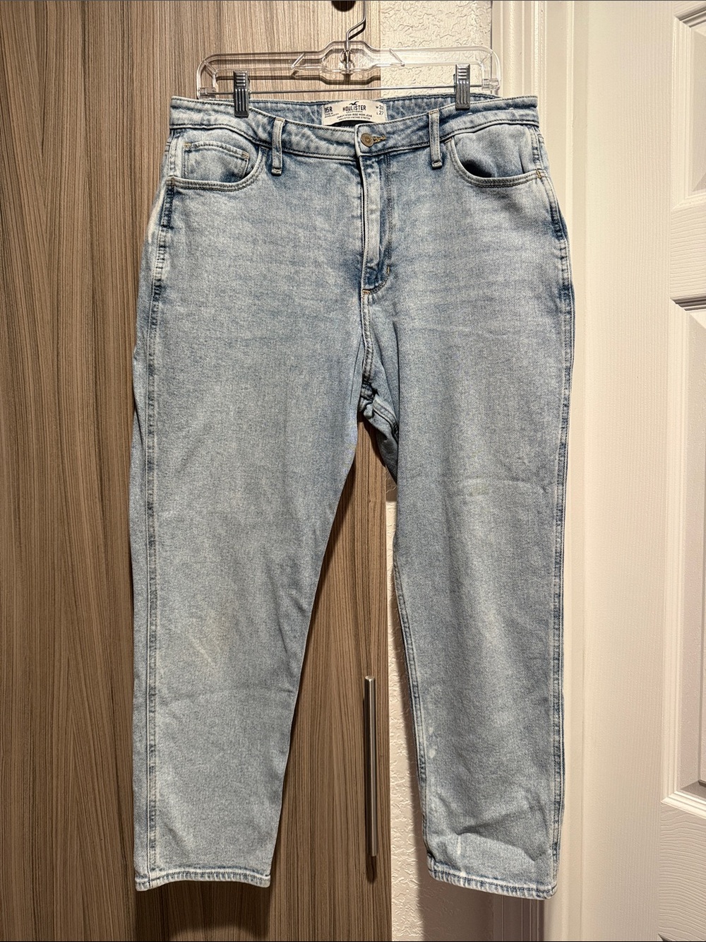 Hollister Light Blue Relaxed Fit Men's Jeans